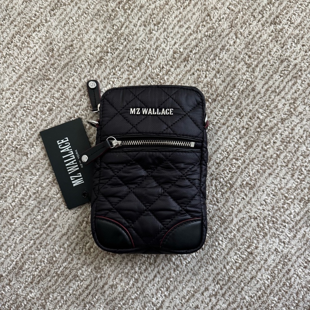 MZ Wallace Black Micro Crosby